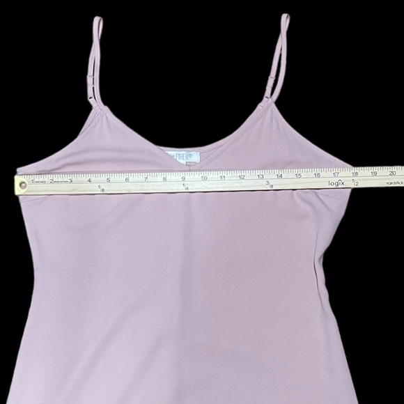 💕💕Love, Fire Pink Cami Slip Dress with Adjustable Spaghetti Strap… - Picture 12 of 16